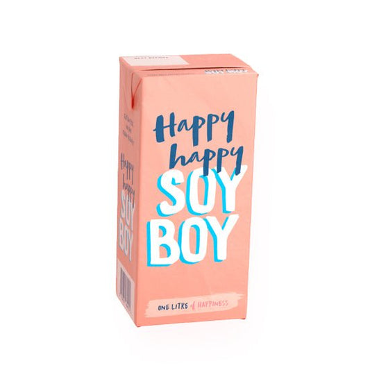 1L Soy Milk - Happy Happy Soy Boy - Burnt Honey Bakery