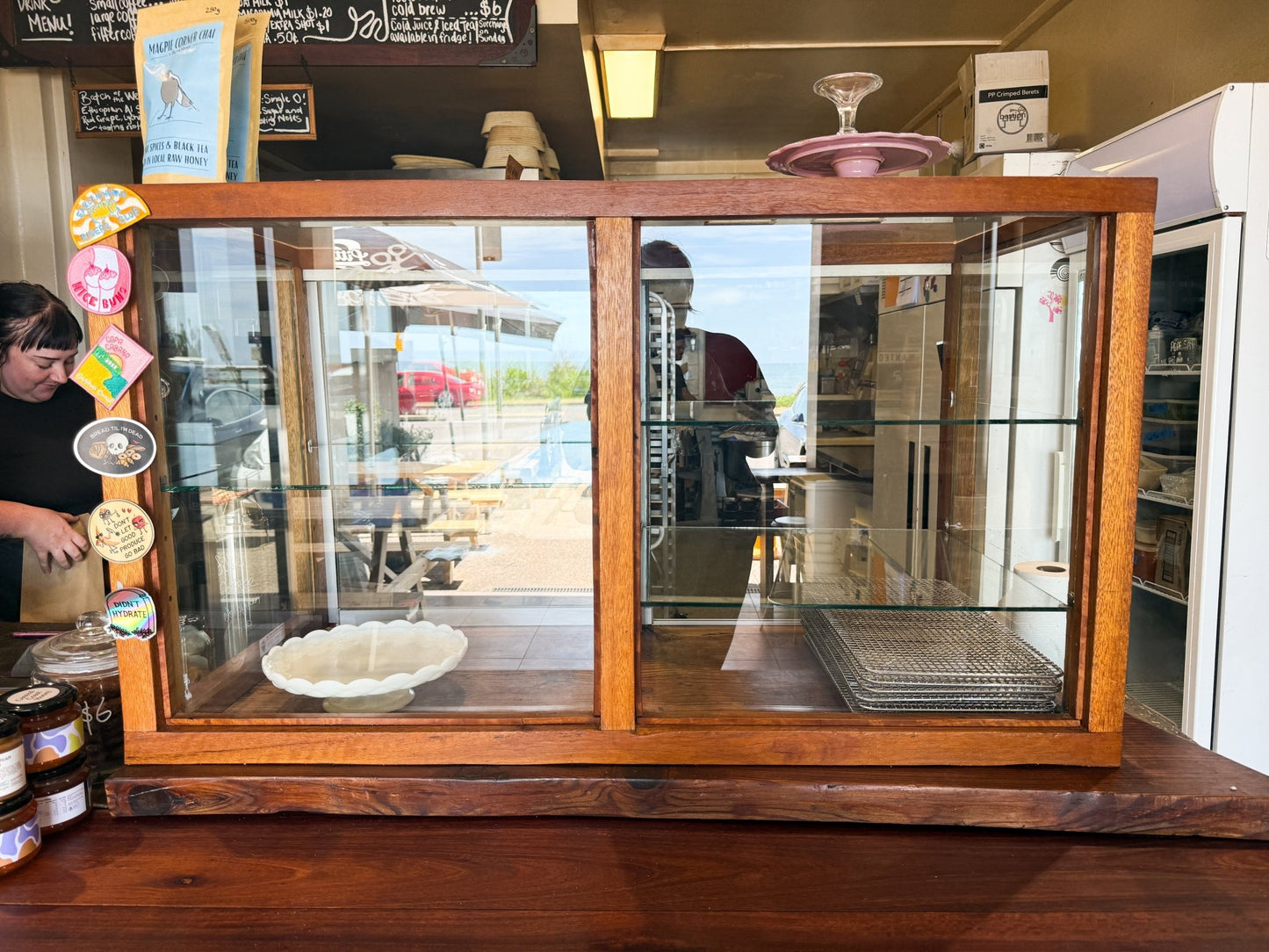 Bakery/Pastry/Food Display Cabinet - Burnt Honey Bakery - Burnt Honey Bakery