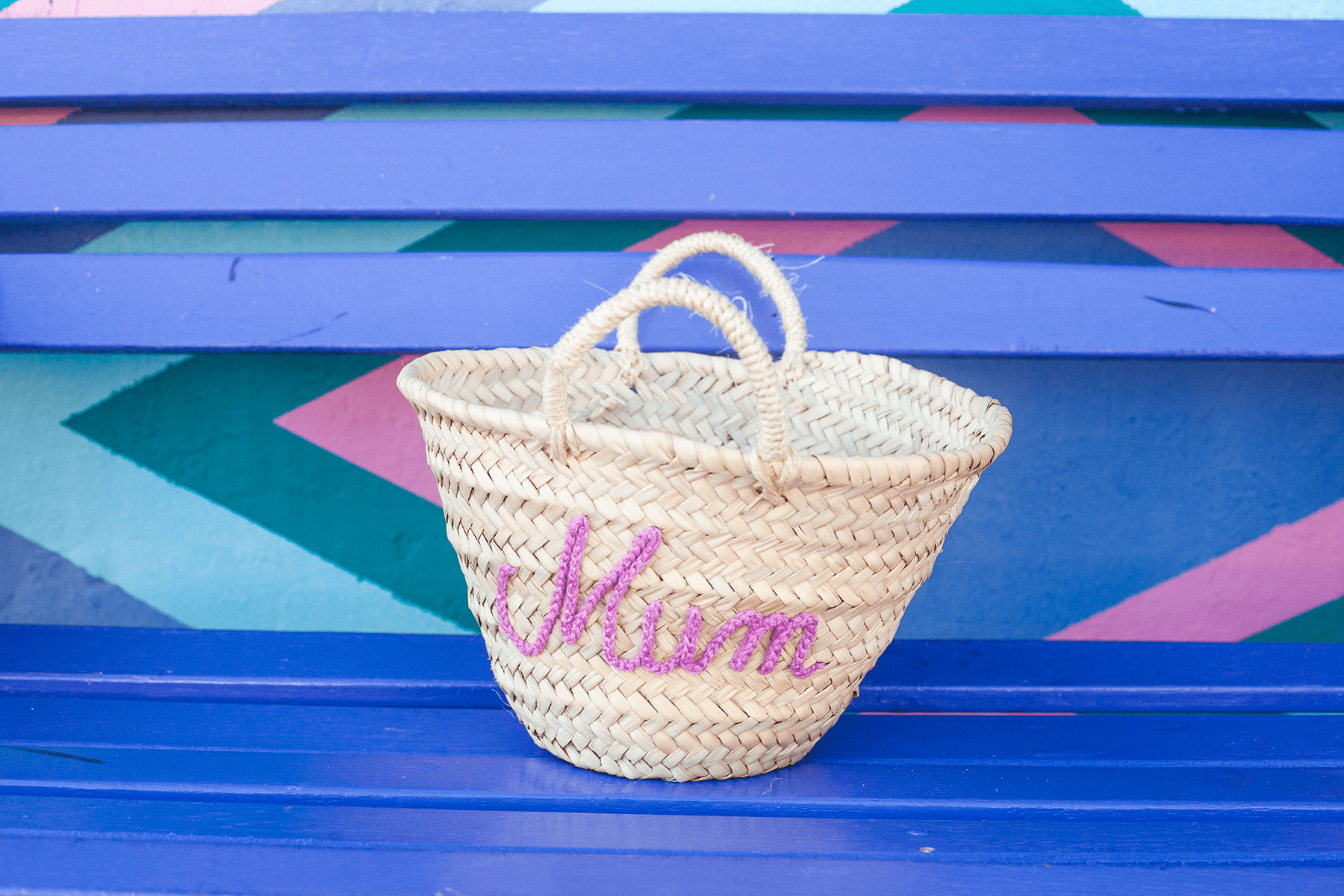 Mother's Day Handcrafted Palm Leaf Basket - Burnt Honey Bakery - Burnt Honey Bakery