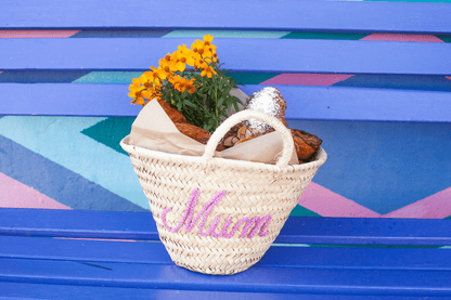 Mother's Day Handcrafted Palm Leaf Basket - Burnt Honey Bakery - Burnt Honey Bakery