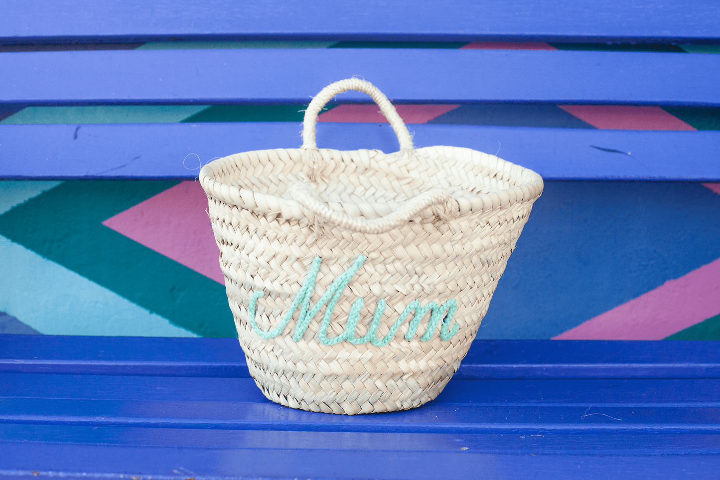 Mother's Day Handcrafted Palm Leaf Basket - Burnt Honey Bakery - Burnt Honey Bakery