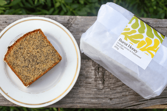 Orange, Lemon & Poppyseed Tea Cake - Burnt Honey Bakery - Burnt Honey Bakery