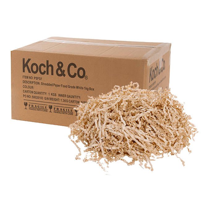 Shredded Paper Food Grade Kraft Brown - Burnt Honey Bakery - Burnt Honey Bakery