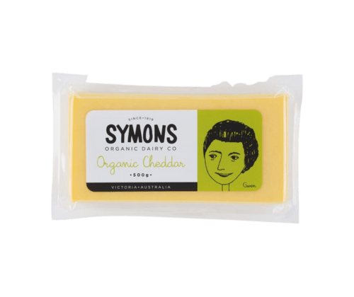 Symons Organic Cheddar 500g - Symons - Burnt Honey Bakery