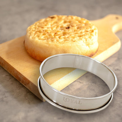 Crumpet Rings 80mm - Loyal - Burnt Honey Bakery