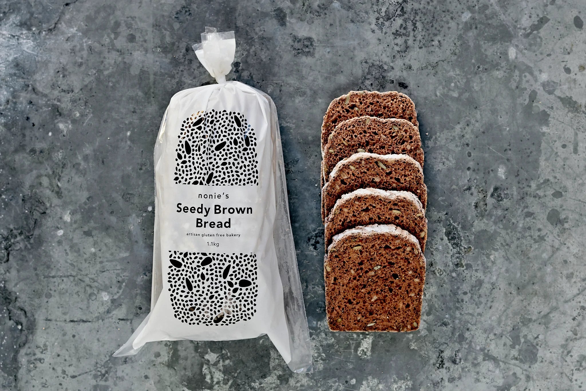 Gluten Free Seedy Brown Bread 1.1kg – Burnt Honey Bakery