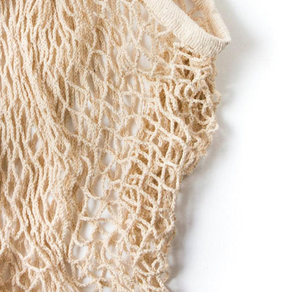 Organic Cotton String Bag - Earth Tribes - Burnt Honey Bakery