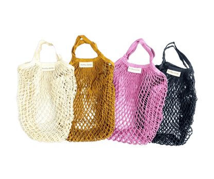 Organic Cotton String Bag - Earth Tribes - Burnt Honey Bakery